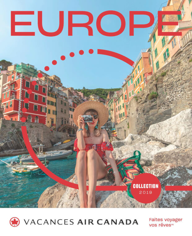 Vacances Air Canada présente sa brochure Europe 2019 nouvelles