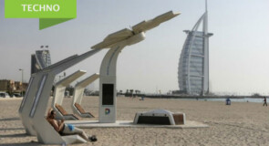 Dubai: des « palmiers » qui offrent le Wi-Fi aux vacanciers sur la plage