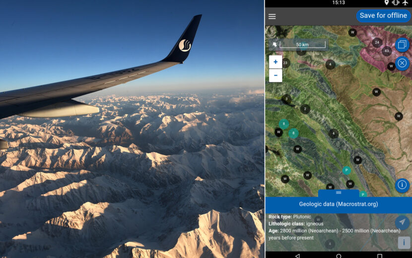 application mobile utile en avion