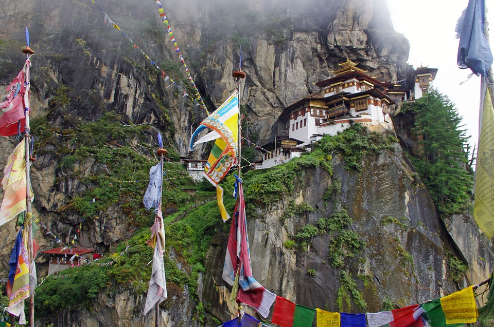 temple et monastere au bhoutan