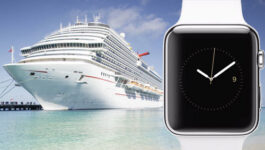 une apple watch utile en croisiere