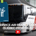 bus air france quebec montreal