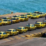 taxi port pirée grèce