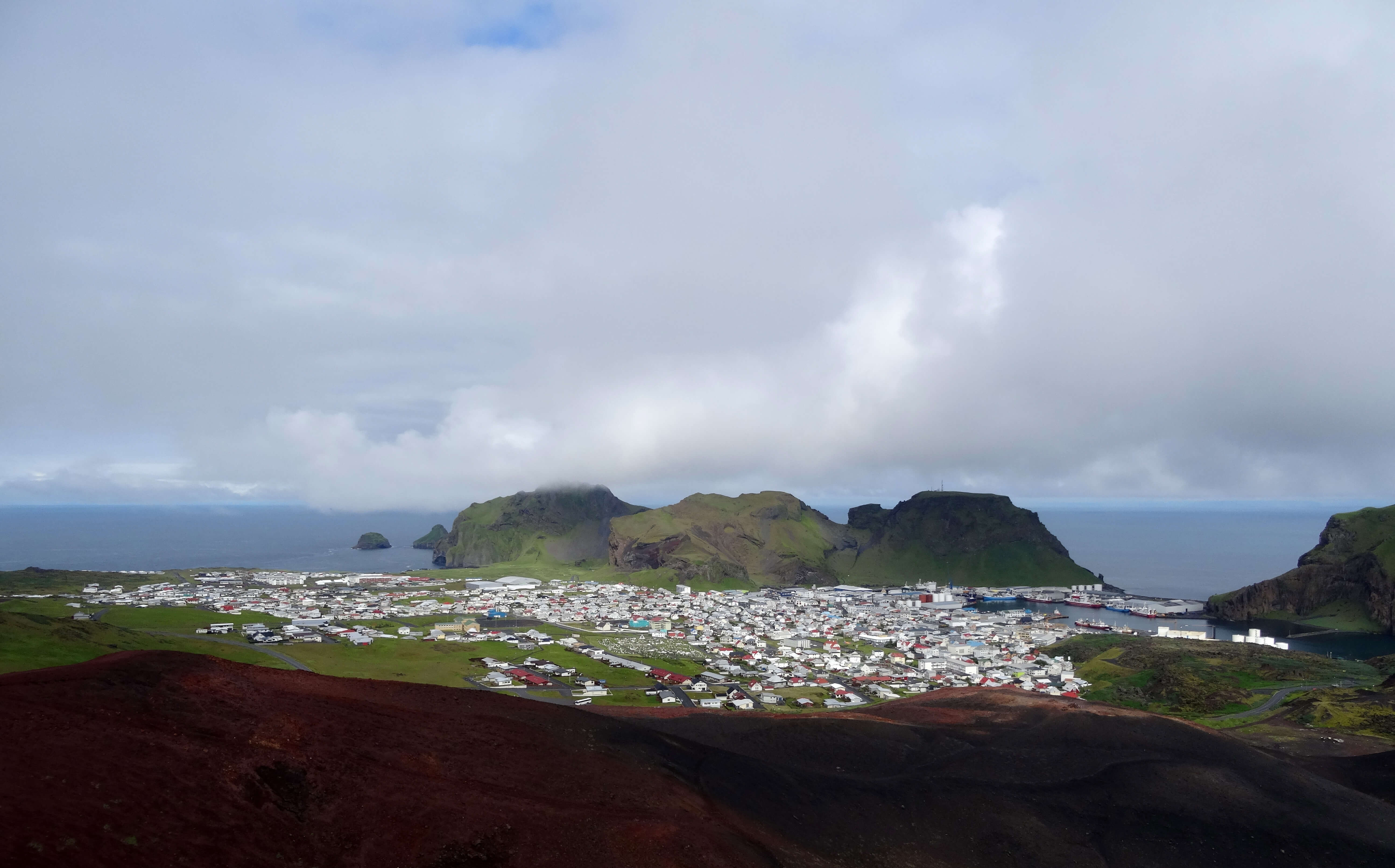 Islande Volcan Eldfell