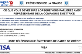 [Ressources] Anti-Fraude: Liste téléphonique émetteurs de carte de crédit