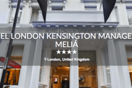 Meliá Hotels International annonce l’ouverture de son nouvel hôtel à Londres