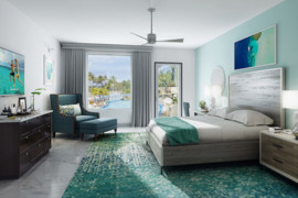 Sandals: nouvelles suites “swim up” au Sandals Halcyon Beach Resort avec surclassement offert pour les réservations existantes