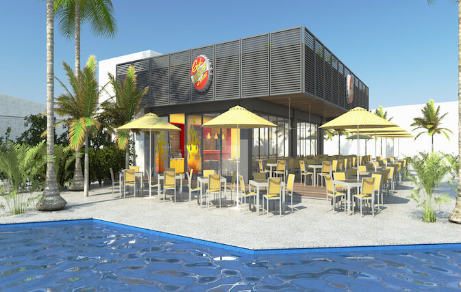 Planet Hollywood Beach Resort Cancun burger joint