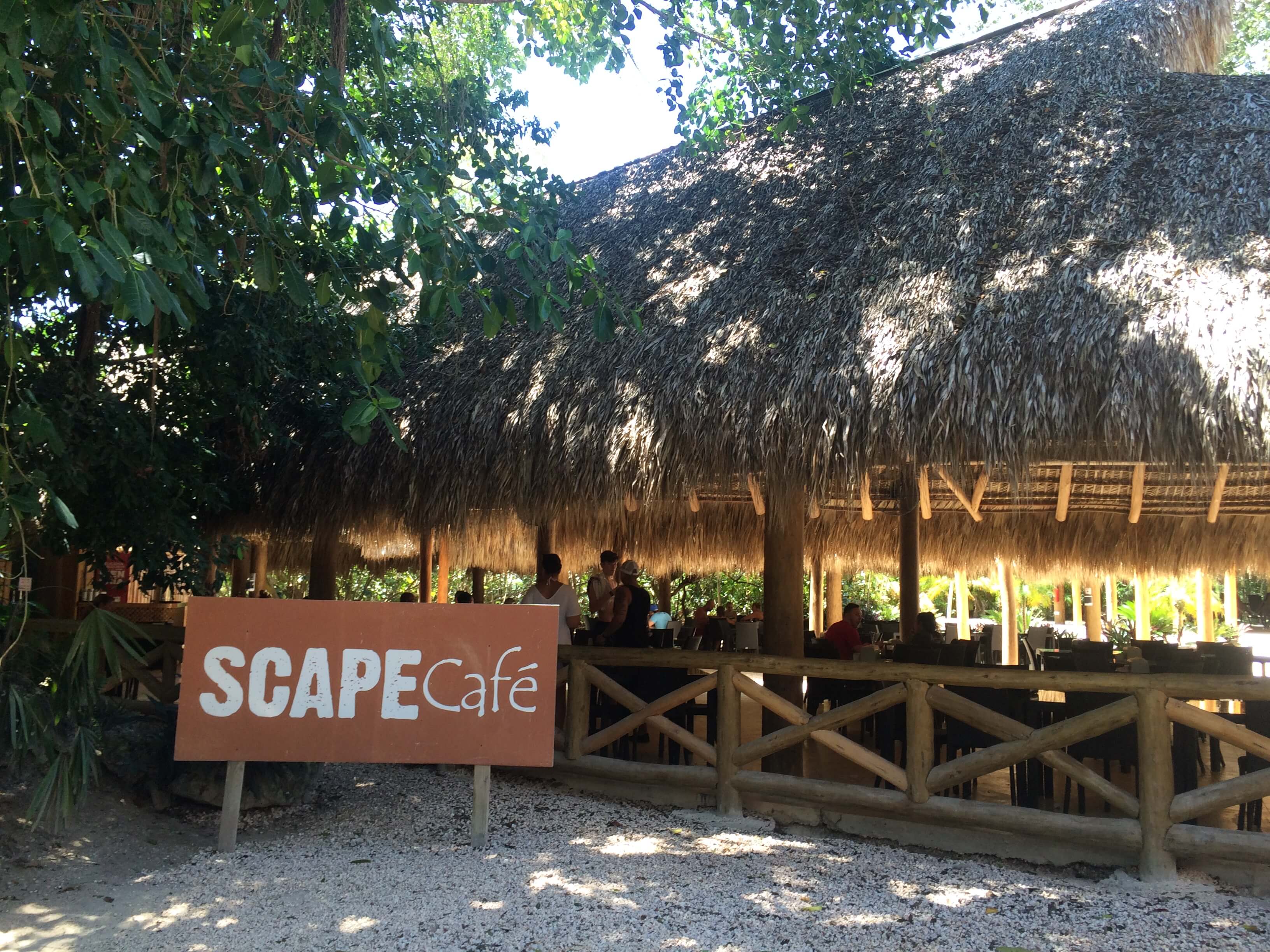 scape park at cap cana café