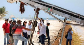 Mexique: le gouvernement prévoit de nouvelles actions et moyens financiers pour éradiquer les algues sargasses à Cancun et sur la Riviera Maya