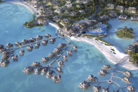 Caraïbes: un nouveau complexe avec des villas sur pilotis ouvrira en 2021