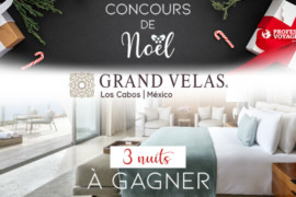 [CONCOURS] Gagnez un séjour GRAND LUXE au Grand Velas Los Cabos!
