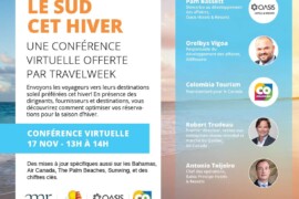 [ÉVÉNEMENT] Profession Voyages vous invite à sa nouvelle conférence gratuite et en français, dédiée aux voyages dans le Sud!