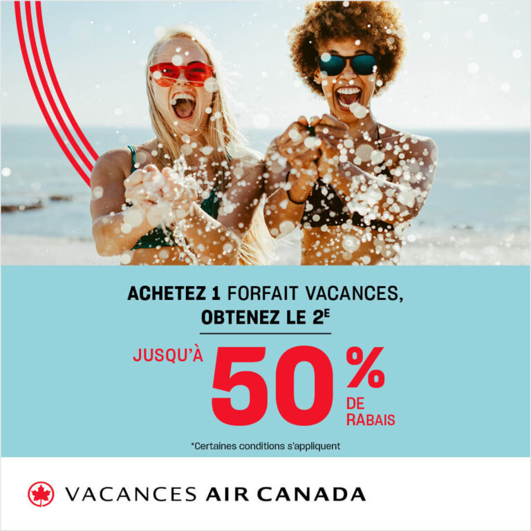 credit voyage vacances air canada