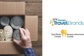 Voyages TravelBrands donne 10 000 $ à Banques Alimentaires Canada