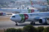 Un Airbus A330 de TAP Air Portugal atterrit à Lisbonne le 14 octobre 2026. Photo AP : Armando Franca.